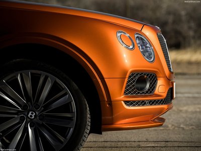 Bentley Bentayga Speed 2020 Poster with Hanger