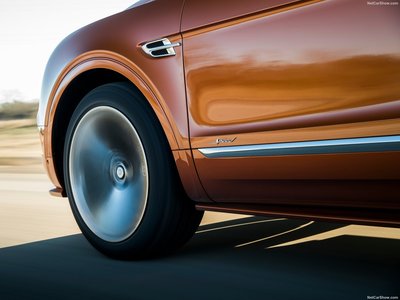 Bentley Bentayga Speed 2020 metal framed poster