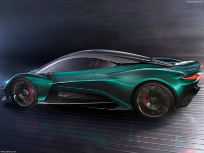 Aston Martin Vanquish Vision Concept 2019 Poster with Hanger