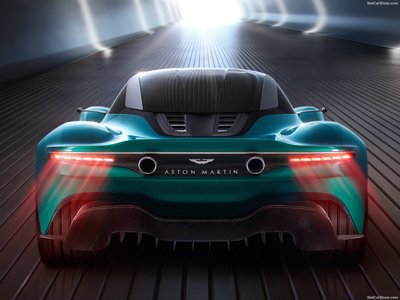 Aston Martin Vanquish Vision Concept 2019 metal framed poster