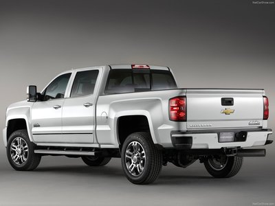 Chevrolet Silverado High Country HD 2015 Poster with Hanger