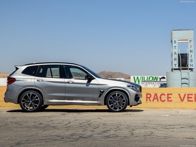 BMW X3 M Competition 2020 Poster with Hanger