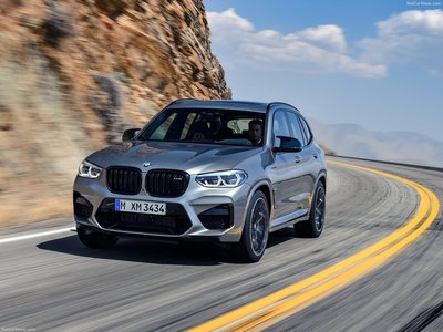 BMW X3 M Competition 2020 poster
