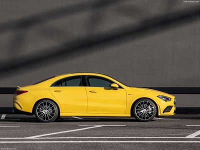 Mercedes-Benz CLA35 AMG 4Matic 2020 Poster with Hanger