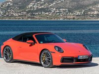 Porsche 911 Carrera S Cabriolet 2019 Longsleeve T-shirt #1370297