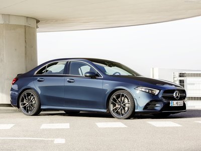 Mercedes-Benz A35 AMG 4Matic Sedan 2020 Poster with Hanger