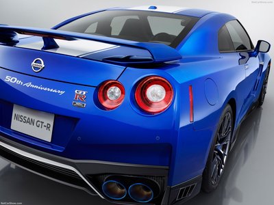 Nissan GT-R 50th Anniversary Edition 2020 Poster with Hanger