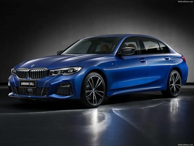 BMW 3-Series Long Wheelbase 2020 canvas poster