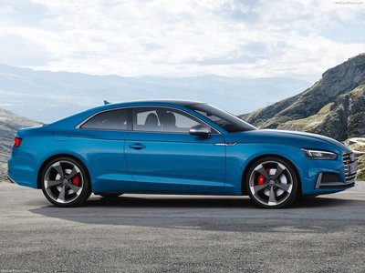 Audi S5 Coupe TDI 2019 canvas poster