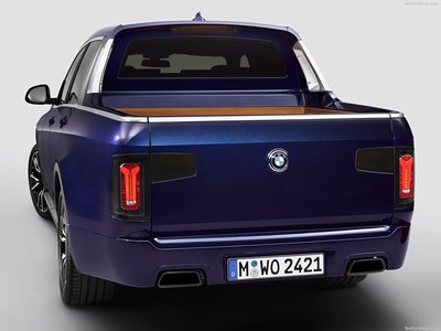 BMW X7 Pick-up Concept 2019 metal framed poster