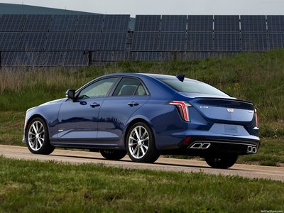 Cadillac CT4-V 2020 Poster with Hanger