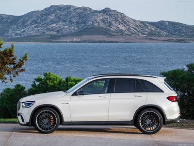 Mercedes-Benz GLC63 S AMG 2020 Poster with Hanger