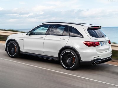 Mercedes-Benz GLC63 S AMG 2020 Poster with Hanger
