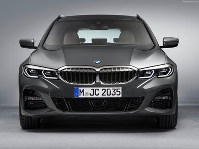 BMW 3-Series Touring 2020 Poster with Hanger