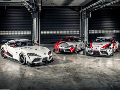 Toyota Supra GT4 2020 canvas poster