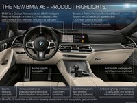 BMW X6 M50i 2020 stickers 1374694