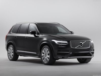 Volvo XC90 Armoured 2020 metal framed poster