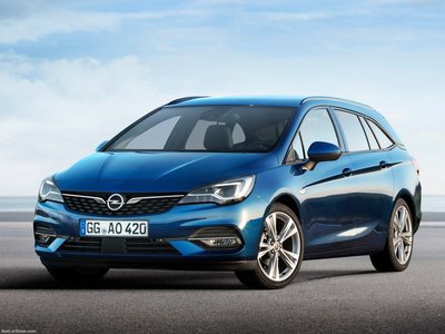 Opel Astra Sports Tourer 2020 canvas poster
