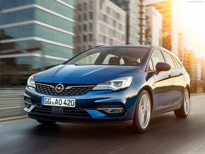 Opel Astra Sports Tourer 2020 Poster with Hanger