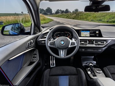 BMW M135i  2020 metal framed poster
