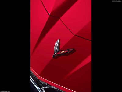 Chevrolet Corvette C8 Stingray 2020 Poster with Hanger