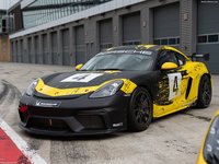 Porsche 718 Cayman GT4 Clubsport  2019 Longsleeve T-shirt #1378956
