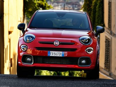 Fiat 500X Sport 2020 Poster with Hanger