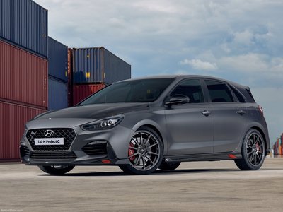 Hyundai i30 N Project C 2019 Poster with Hanger