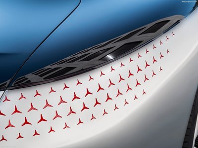 Mercedes-Benz Vision EQS Concept 2019 Poster with Hanger