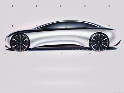 Mercedes-Benz Vision EQS Concept 2019 poster