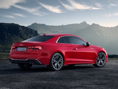 Audi S5 Coupe TDI 2020 canvas poster