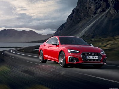 Audi S5 Coupe TDI 2020 canvas poster