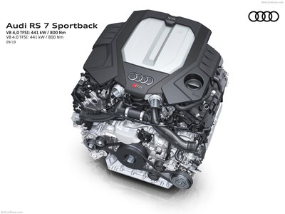 Audi RS7 Sportback 2020 tote bag
