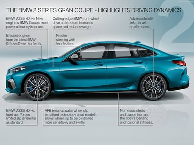 BMW M235i xDrive Gran Coupe 2020 stickers 1383582