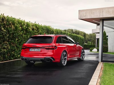 Audi RS4 Avant 2020 Poster with Hanger