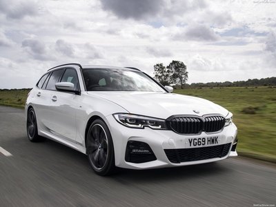 BMW 3-Series Touring [UK] 2020 Poster with Hanger