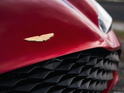 Aston Martin DBS GT Zagato 2020 wooden framed poster