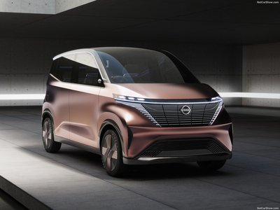 Nissan IMk Concept 2019 metal framed poster