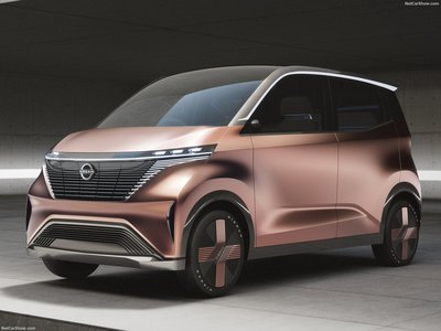 Nissan IMk Concept 2019 Poster with Hanger
