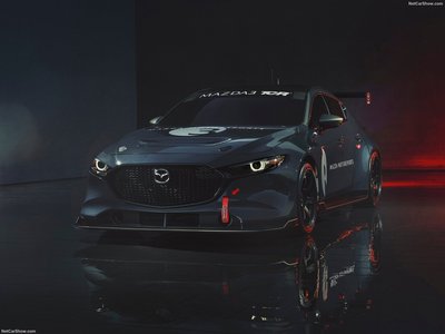Mazda 3 TCR 2020 canvas poster