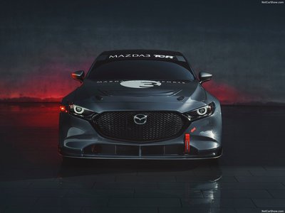 Mazda 3 TCR 2020 canvas poster