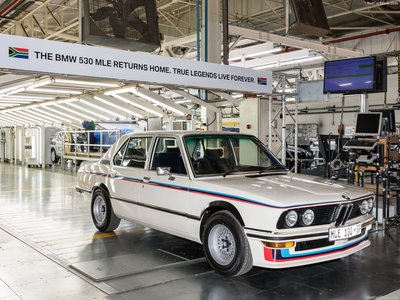 BMW 530 MLE 1976 poster