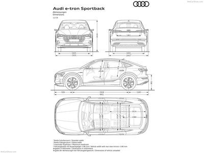 Audi e-tron Sportback 2021 tote bag #1387166