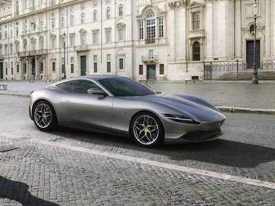 Ferrari Roma 2020 Poster with Hanger
