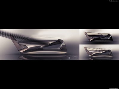Lexus LF-30 Electrified Concept 2019 metal framed poster