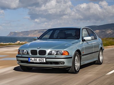 BMW 5-Series 1996 canvas poster