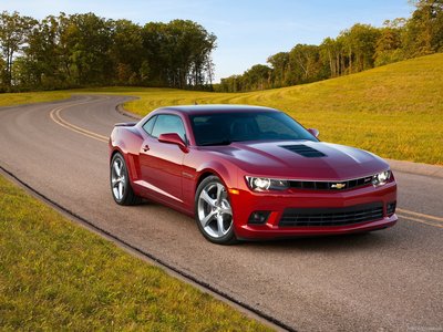 Chevrolet Camaro SS 2014 Poster with Hanger