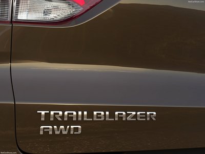 Chevrolet Trailblazer 2021 wooden framed poster