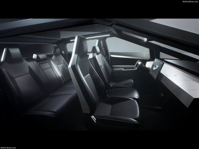 Tesla Cybertruck 2022 Poster with Hanger