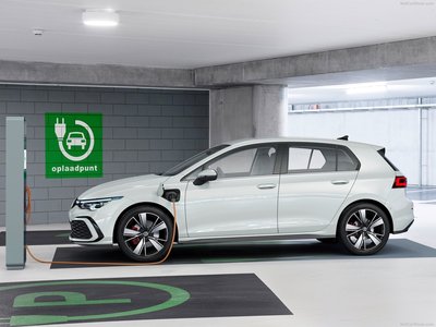 Volkswagen Golf 2020 metal framed poster